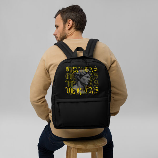Statue Gravitas Veritas Backpack