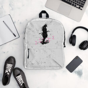 Samurai Sakura Leaf Backpack