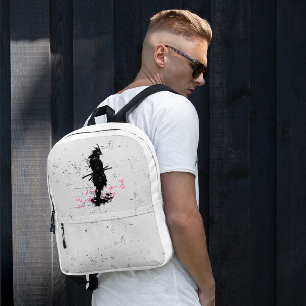 Samurai Sakura Leaf Backpack