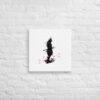 Samurai Sakura Leaf Canvas