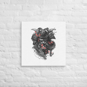 Samurai Kabuto Ryu Canvas