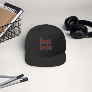 Keep It Simple Snapback Hat