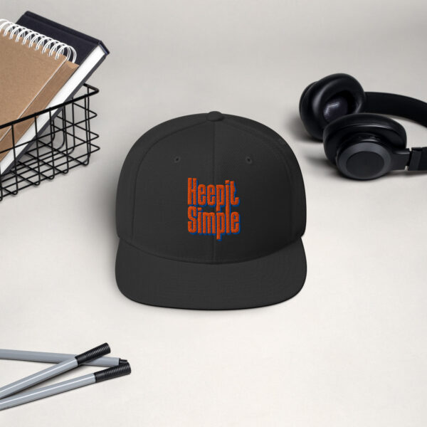 Keep It Simple Snapback Hat