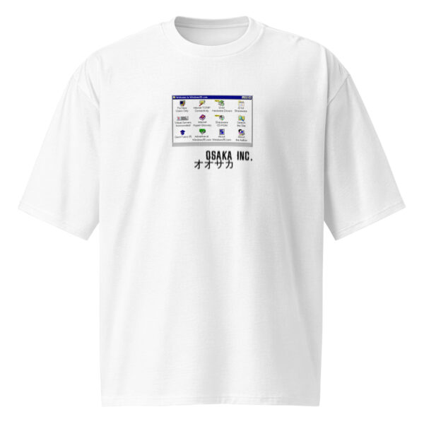 Y2K Oversized T-shirt - Windows Osaka Inc