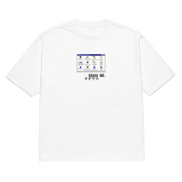 Y2K Oversized T-shirt - Windows Osaka Inc