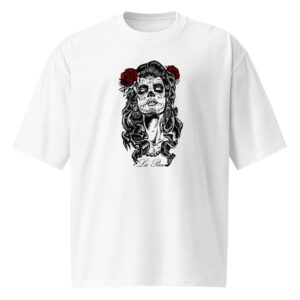 Y2K Oversized T-shirt - Ink Art La Paz