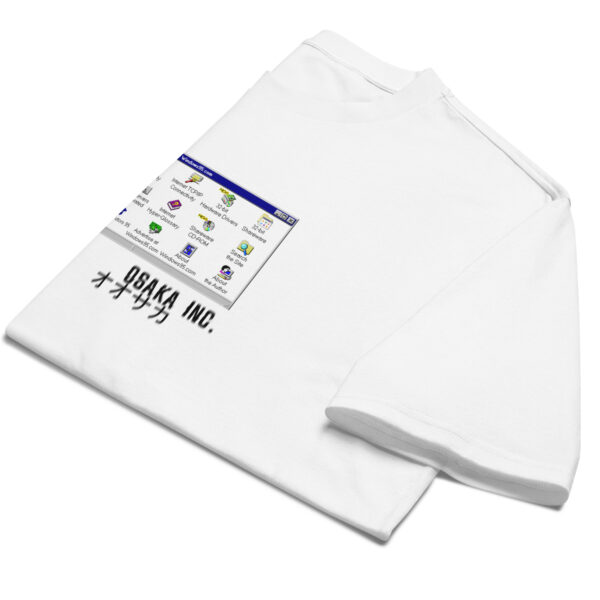 Y2K Oversized T-shirt - Windows Osaka Inc