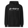 cyberpunk black hoodie ginza - monark shop - y2k apparel