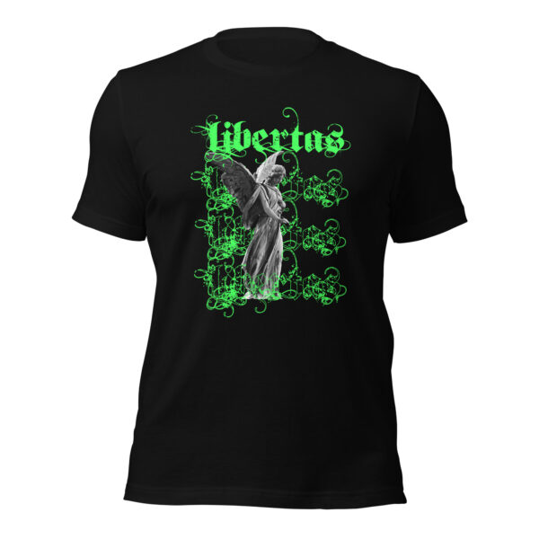 Statue Libertas Wings T-Shirt