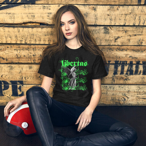 Statue Libertas Wings T-Shirt