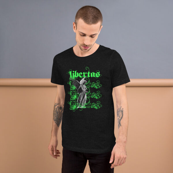 Statue Libertas Wings T-Shirt