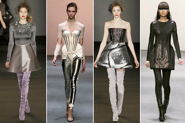 What Is Retro Futurism Fashion - Women fashion show