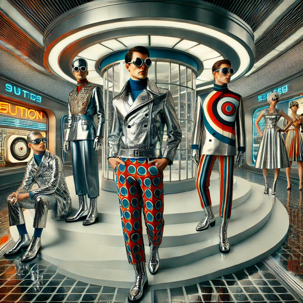 What Is Retro Futurism Fashion - Models on a Scene