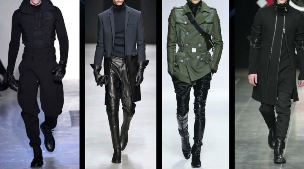 What Is Retro Futurism Fashion - men fashion show